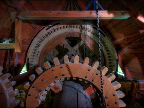 Mühlenzahnräder (Holzbauweise)