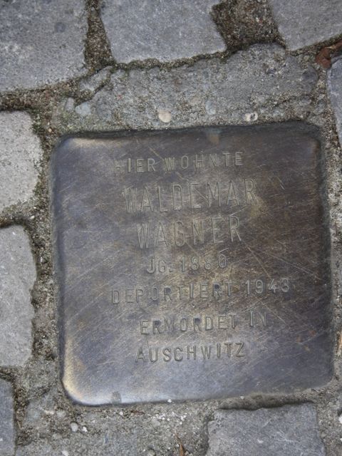 Stolperstein für Waldemar Wagner