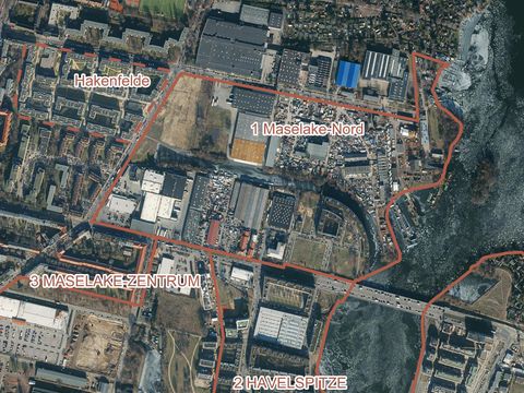 Die Wasserstadt Berlin-Oberhavel, Teilbereich Maselake-Nord