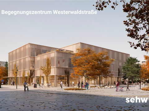 Entwurf/Stand Wettbewerb, sehw Architektur