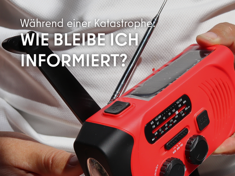Wie bleibe ich in einer Krisensituation informiert?