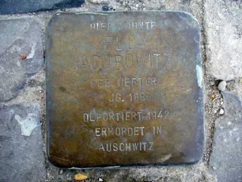 Stolperstein für Ella Jacobowitz
