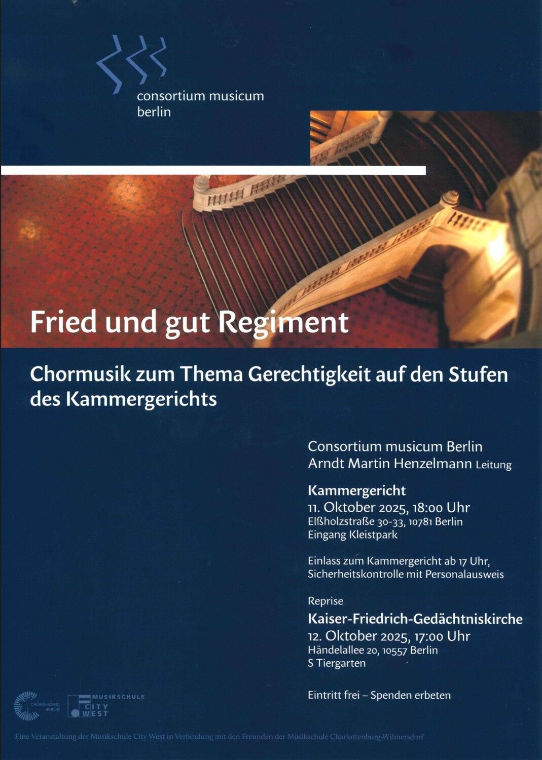 Consortium musicum Konzert Kammergericht