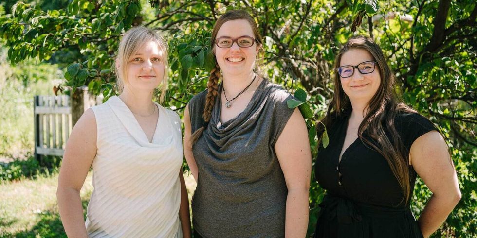 Kerstin Schütt, Verena Hetsch and Sandra Sponagel of Twisted Ramble