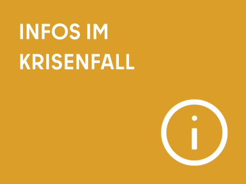 Infos im Krisenfall