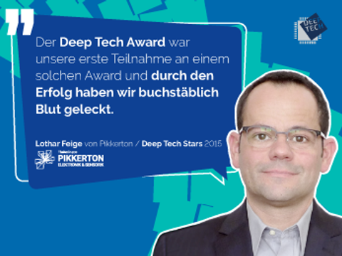 Foto und Zitat von Lothar Feige von pikkerton