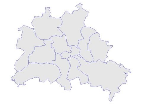 Fachbereiche Stadtplanung der Berliner Bezirke ist beigefügt