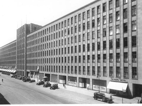 Karstadt-Gebäude 1931 in der Neuen Königstraße (Bild: Landesarchiv)