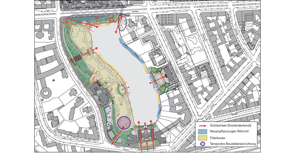 Maßnahmenplan Fördervorhaben Südteil Lietzensee