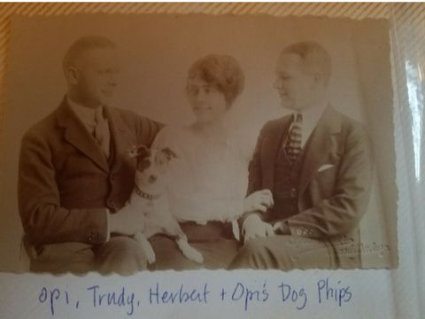 Die Kinder Fanny Putters Erich, Gertrud und Herbert