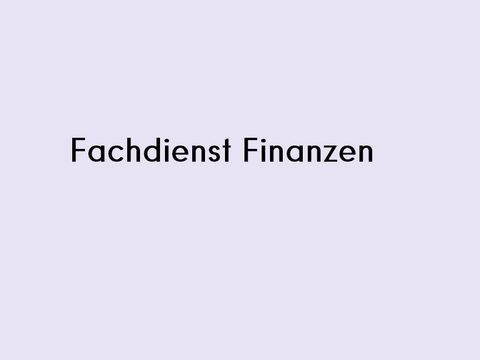 FD Finanzen