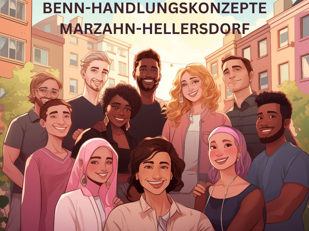 Symbolbild für die Nachbarschaft bei BENN in Marzahn-Hellersdorf.