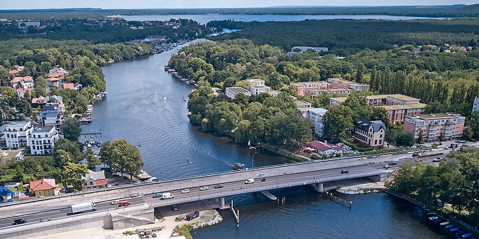 Salvador-Allende-Brücke, Juli 2020