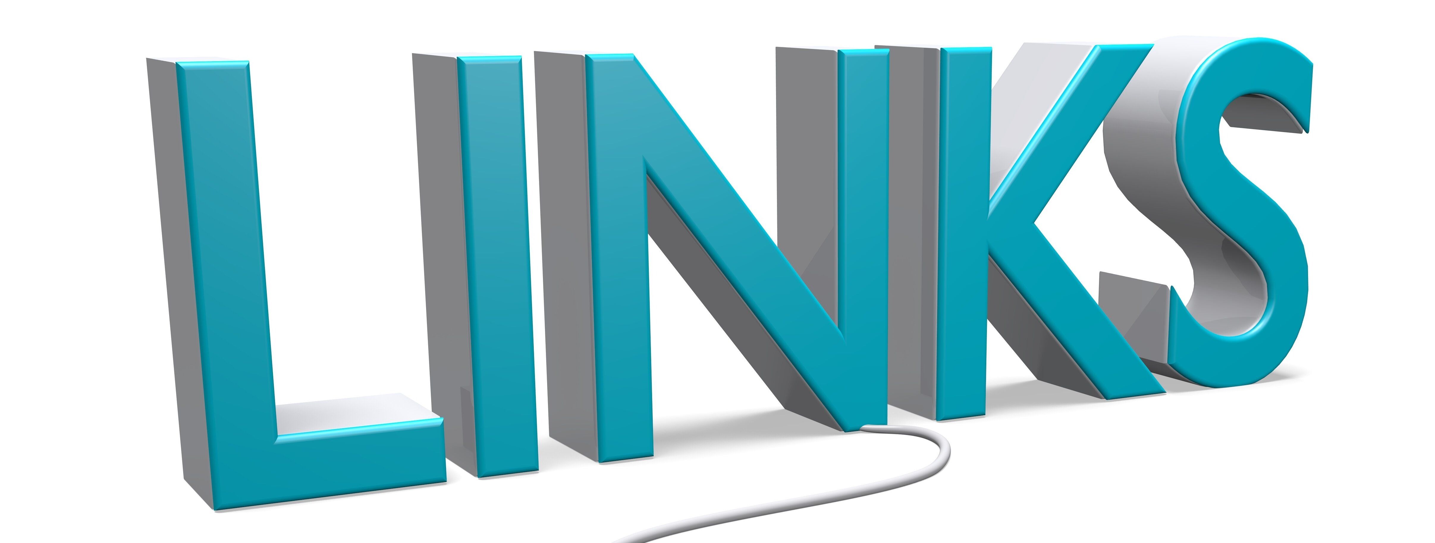 Das Wort Links verbunden mit einer PC-Mouse