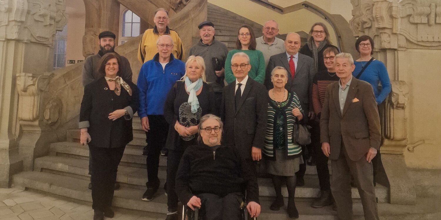 Mitglieder des Beirats für Menschen mit Behinderung des Bezirksamts Charlottenburg-Wilmersdorf