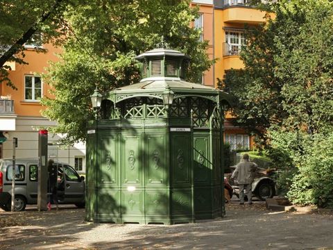 Café Achteck am Rüdesheimer Platz, 14.7.2012