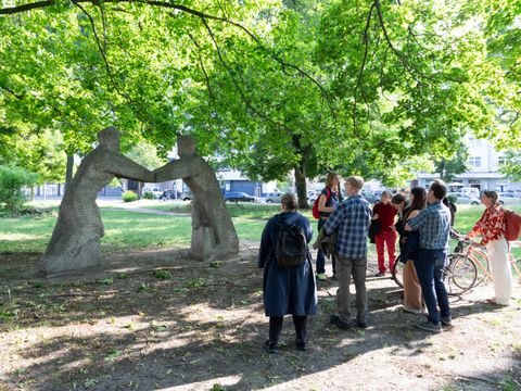 Kunst am Bau Tour im Wedding, 2025