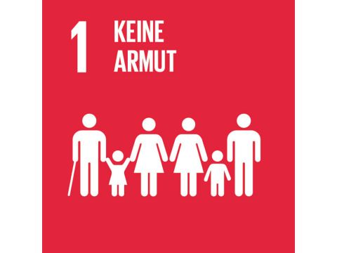 SDG icon 01 - Keine Armut