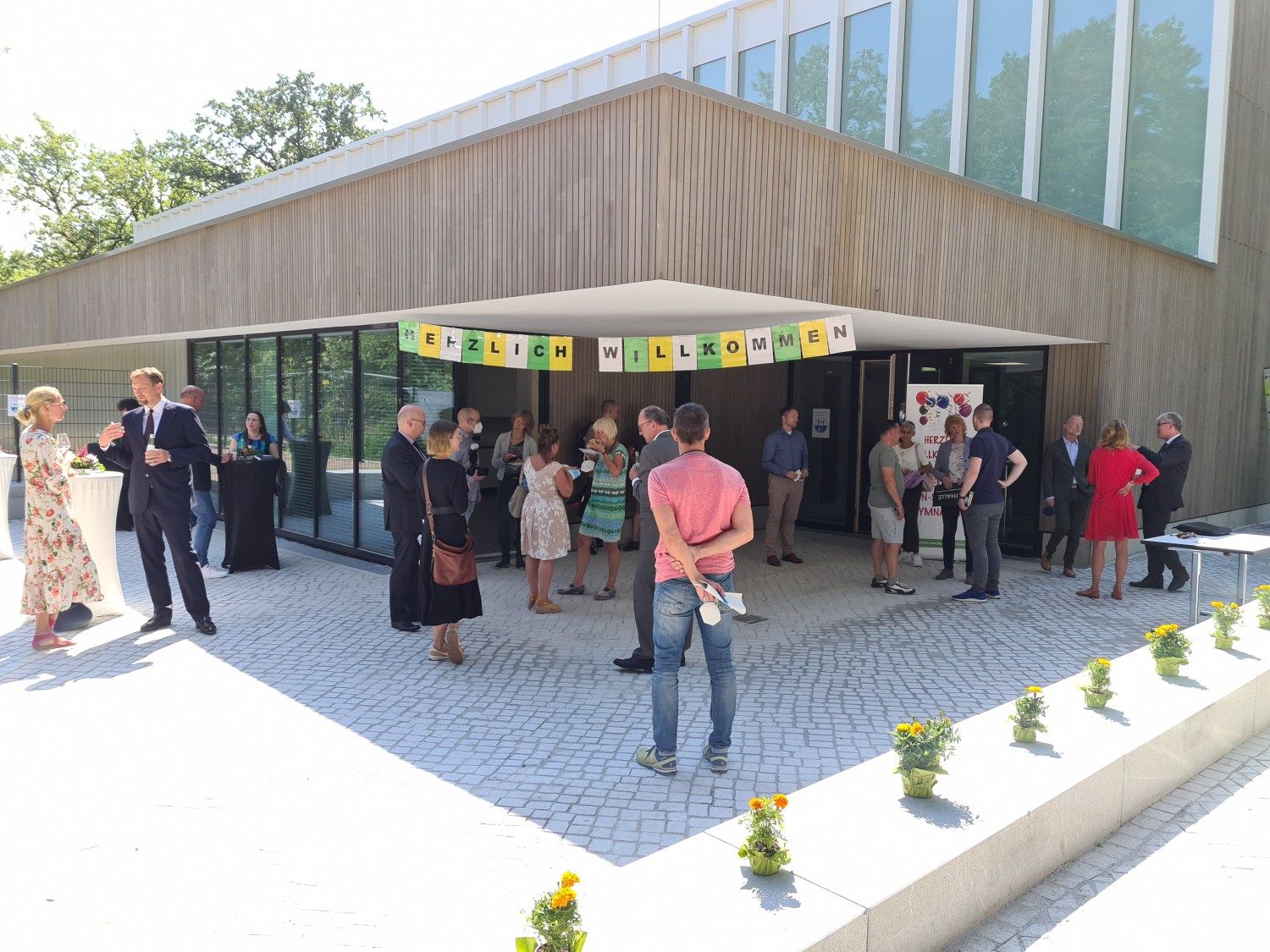 Eröffnung Typensporthalle Carl-Friedrich-von-Siemens-Gymnasium