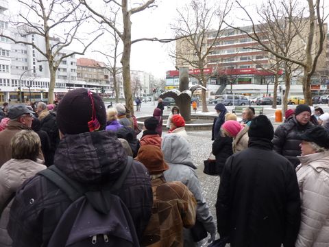 Adenauerplatz, 12.1.2013, Foto: KHMM