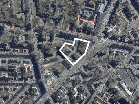 Lageplan der Senioreneinrichtung, Berufsakademie, Schulstraße 97