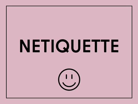 Kachel Netiquette SoMe