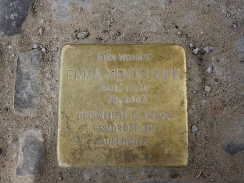 Stolperstein für Emma Mendelsohn