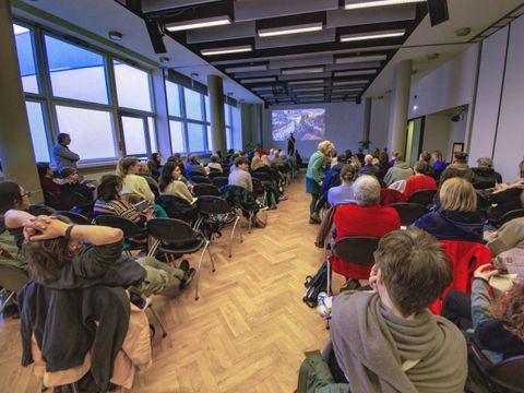 Teilnehmende bei der Klimawerkstatt