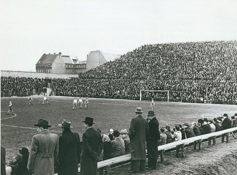 Die „Plumpe“, das Stadion von Hertha BSC am Gesundbrunnen