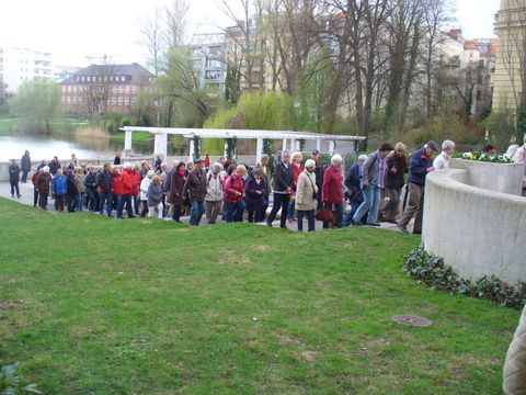 An der Großen Kaskade, Foto: KHMM