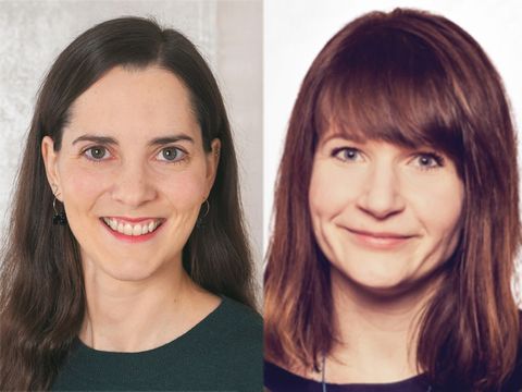 Lisa Vestring und Isabelle Norkeliunas-Kaeber