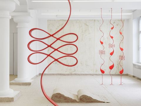 Ausstellungsansicht Routine Ravers, Galerie Parterre 2025