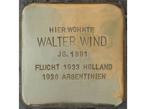Stolperstein für Walter Wind