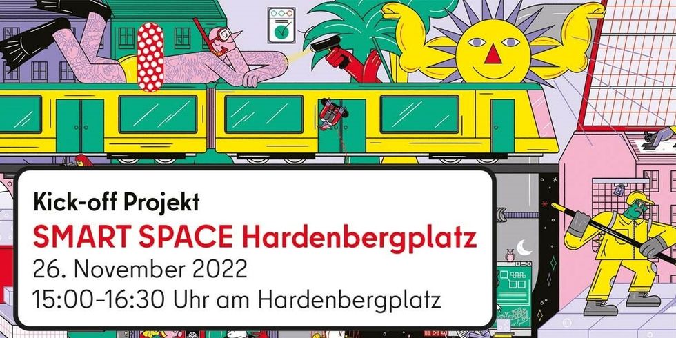 Der Hardenbergplatz wird zum Smart Space