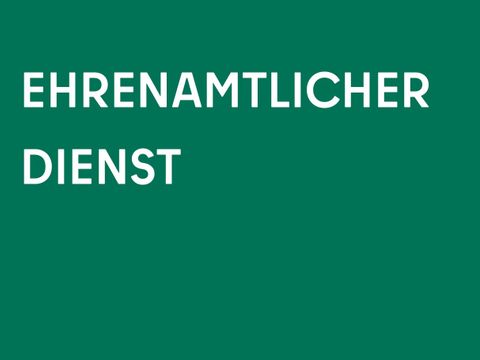 Ehrenamtlicher Dienst