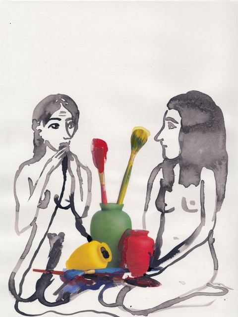 Ohne Titel aus der Serie „My Body Is My Studio“