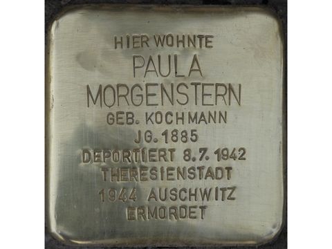 Stolperstein für Paula Morgenstern