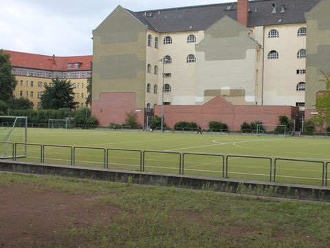 Sportplatz Brahestraße, 08.08.2012, Foto: Kade