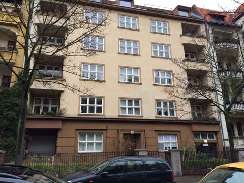 In der Niedstraße Nr. 5 wohnte Erich Kästner