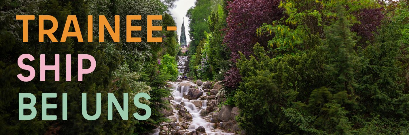 Headerbild des Bezirksamt Friedrichshain Kreuzberg mit Work as you are Kampagne Traineeship