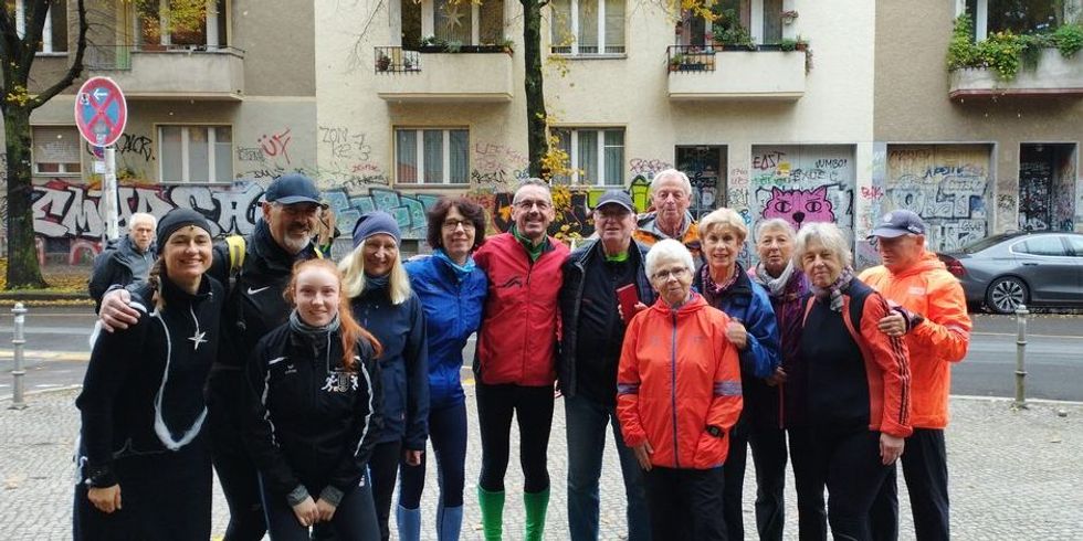 Gruppenbild der Sportler*innen