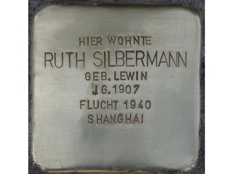 Stolperstein für Ruth Silbermann