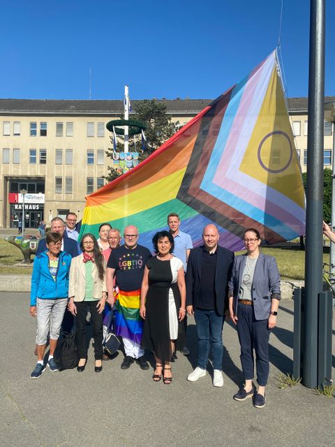 Reinickendorf zeigt Flagge. (Bild: BA Rdf)