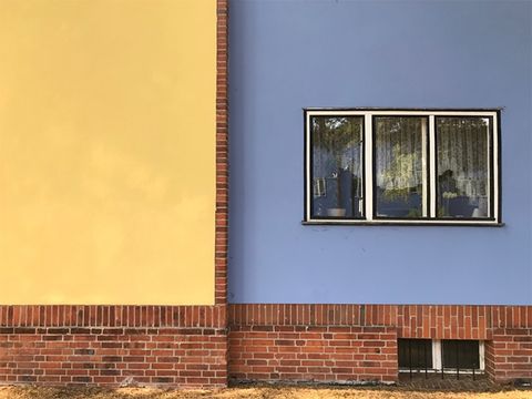 Zusammenspiel der Farben in der Onkel-Tom-Siedlung (Bild: Cornelia von Hammerstein)