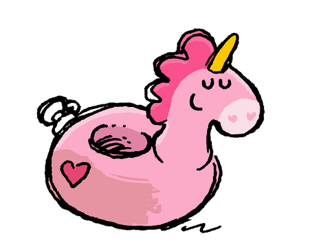Sommer Challenge Einhorn
