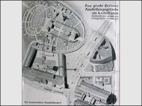 Messegelände, Entwurf 1932