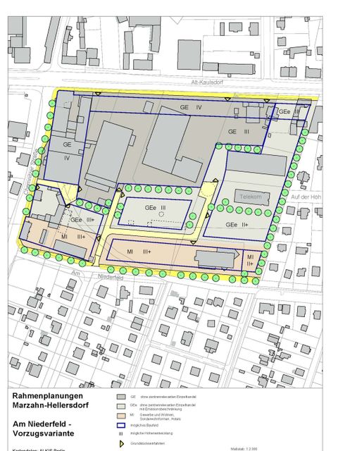 Rahmenplan Am Niederfeld