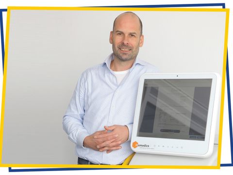 Erwin de Buijzer, Geschäftsführer der Humedics GmbH