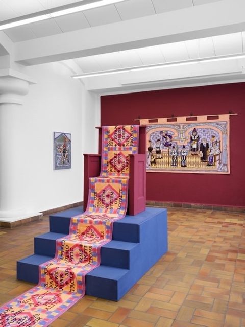 Ausstellungsansicht Lillian Morrissey. The Audacity, Galerie Parterre 2025