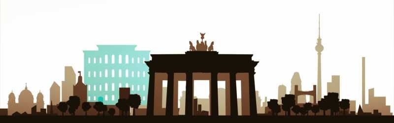skyline berlin VAk retro